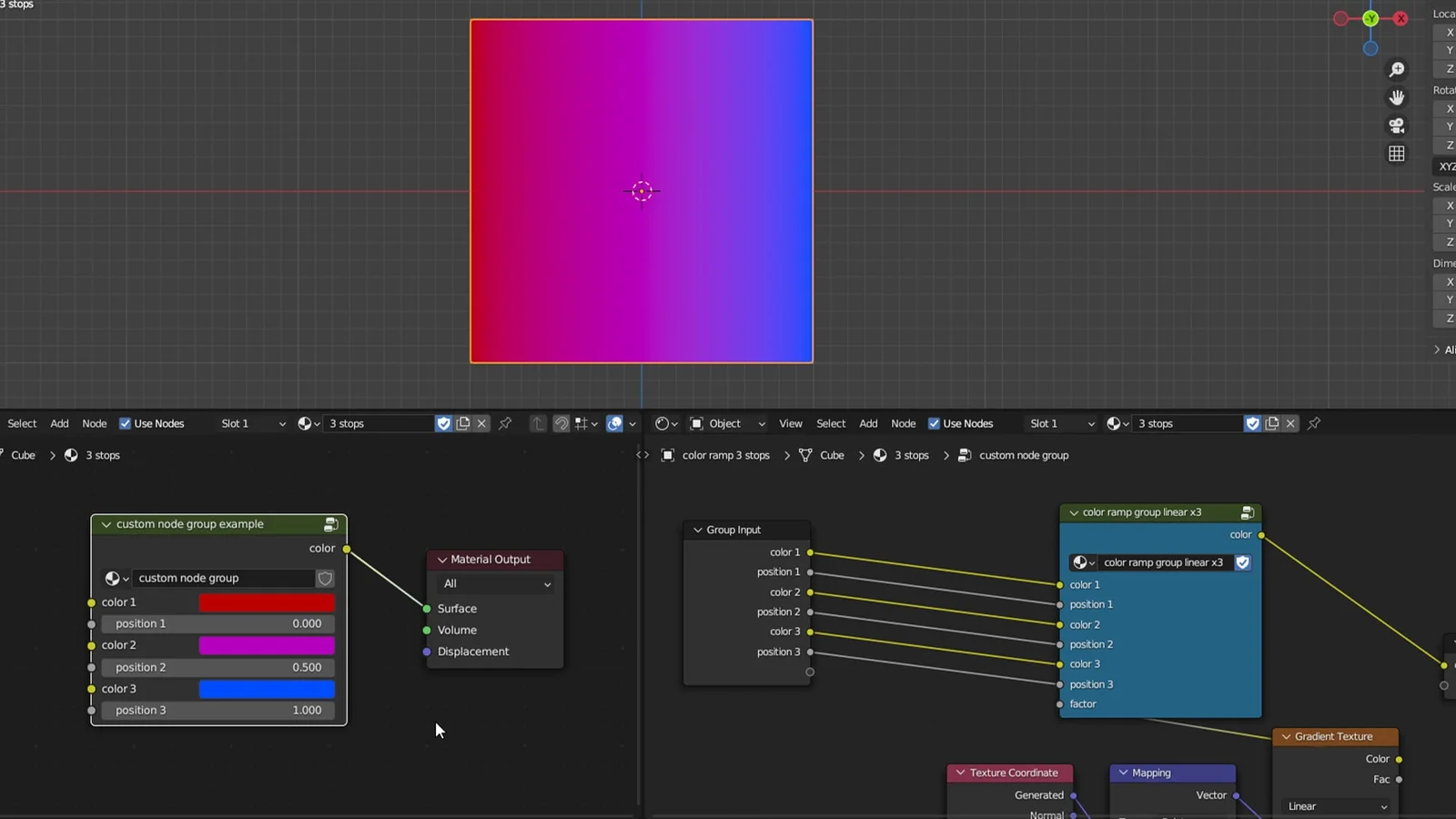 Color Ramp Node Group screenshot 3