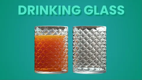 Drinking Glass - Blender 3d models