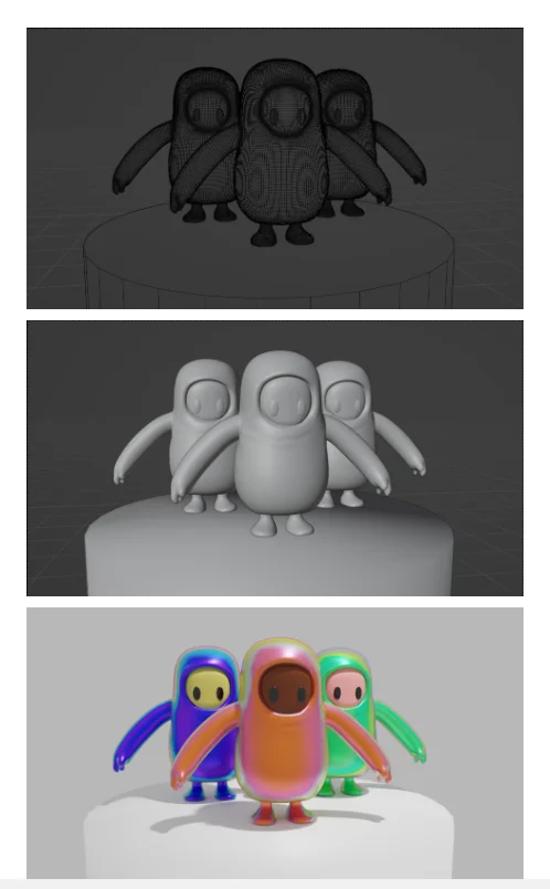 Fall Guy Model screenshot 2