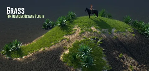 Grass & Plants for Octane - Blender 3d models