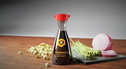 Kikkoman Soy Sauce Scene - Blender scenes