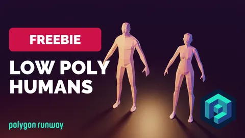 Low Poly Base Meshes - Blender 3d models