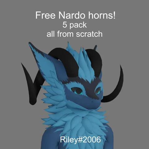 Nardo Horns - Blender 3d models
