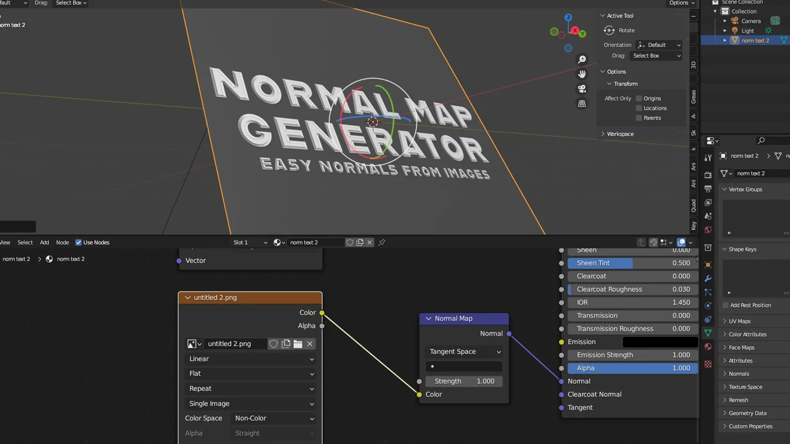 Normal Map Generator screenshot 3