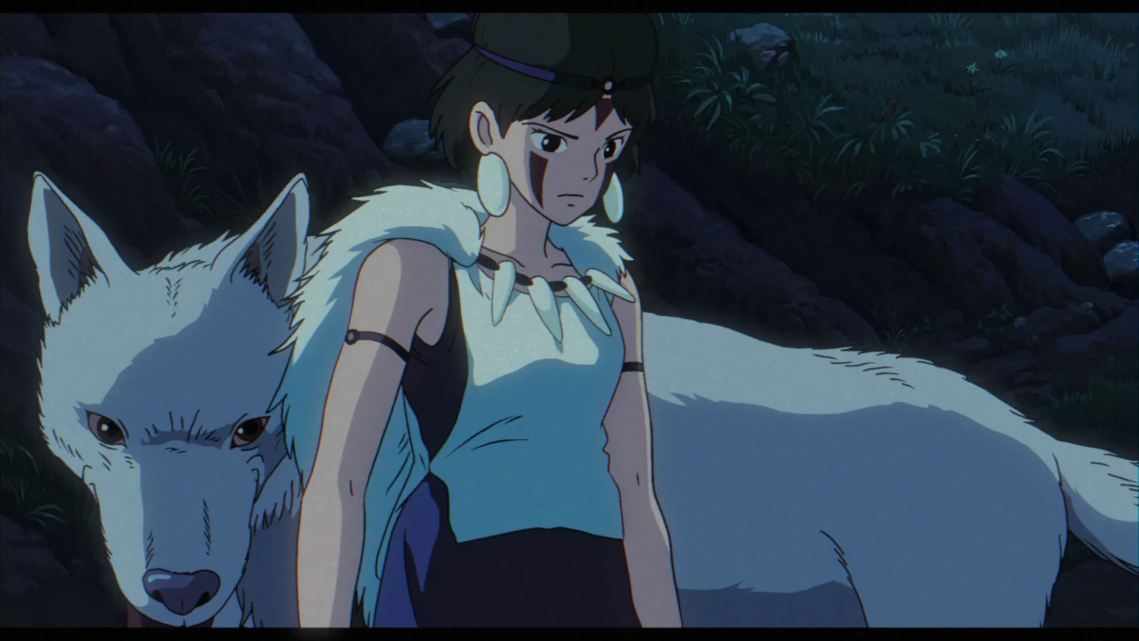 Princess Mononoke 2D Animation Scene screenshot 2