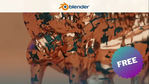 Procedural Gold Plated Material - Blender shaders