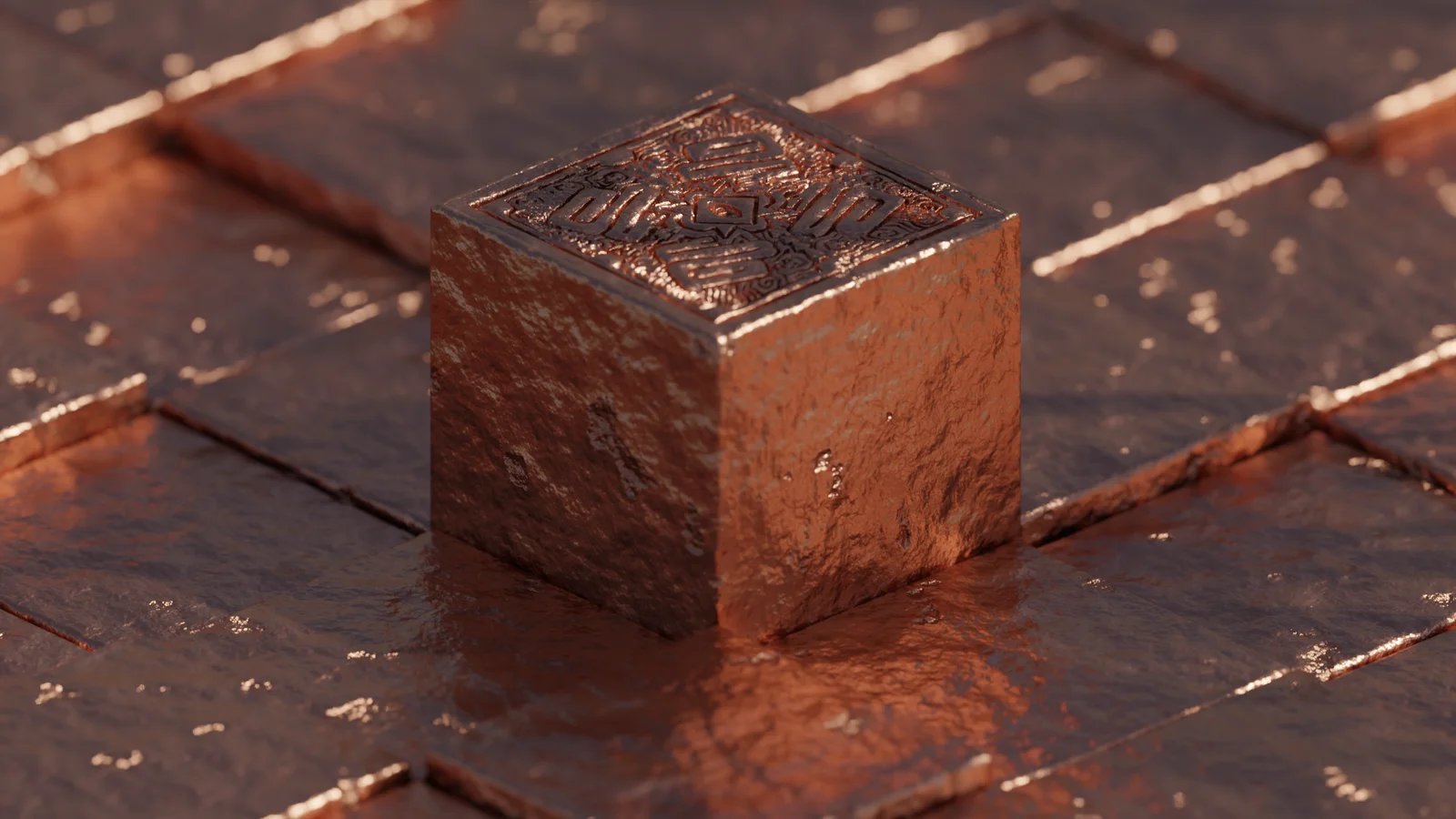 Procedural Gold Plated Material screenshot 4