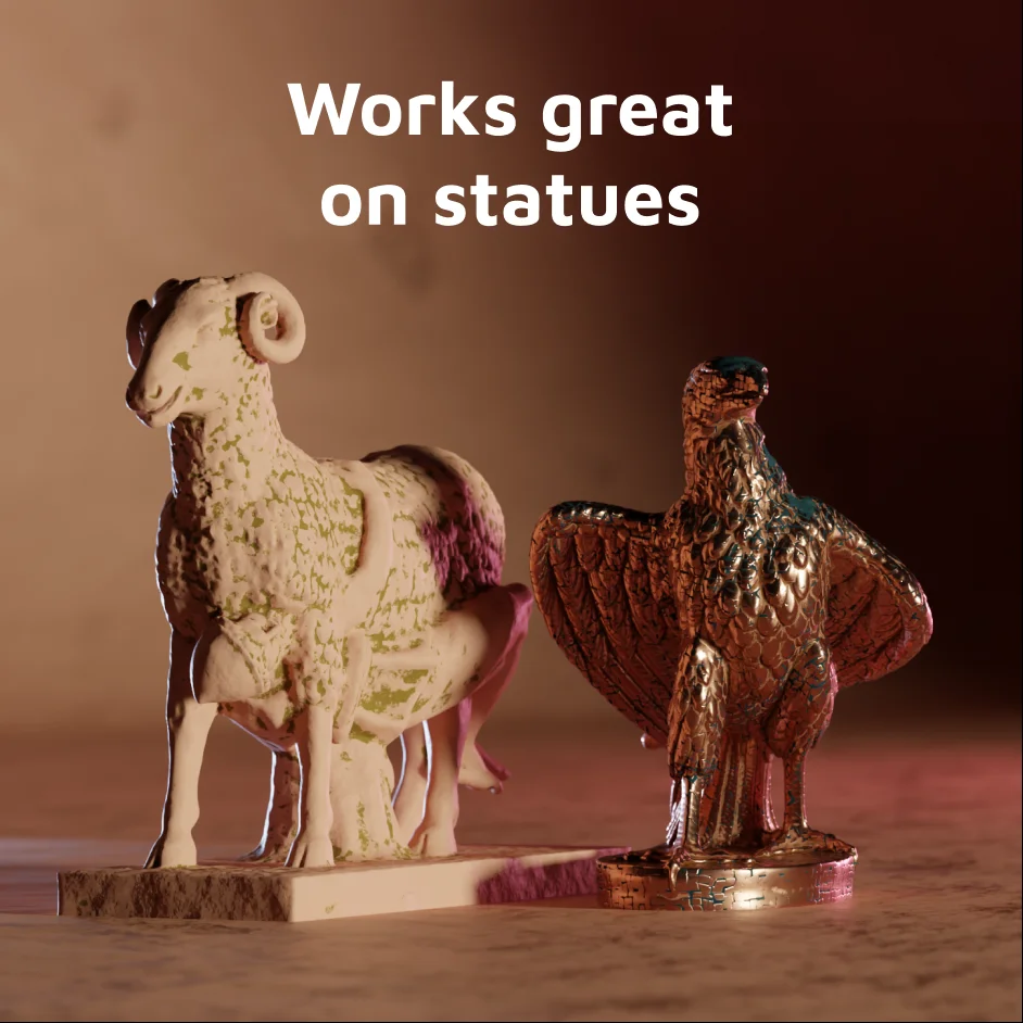 Procedural Gold Plated Material screenshot 5