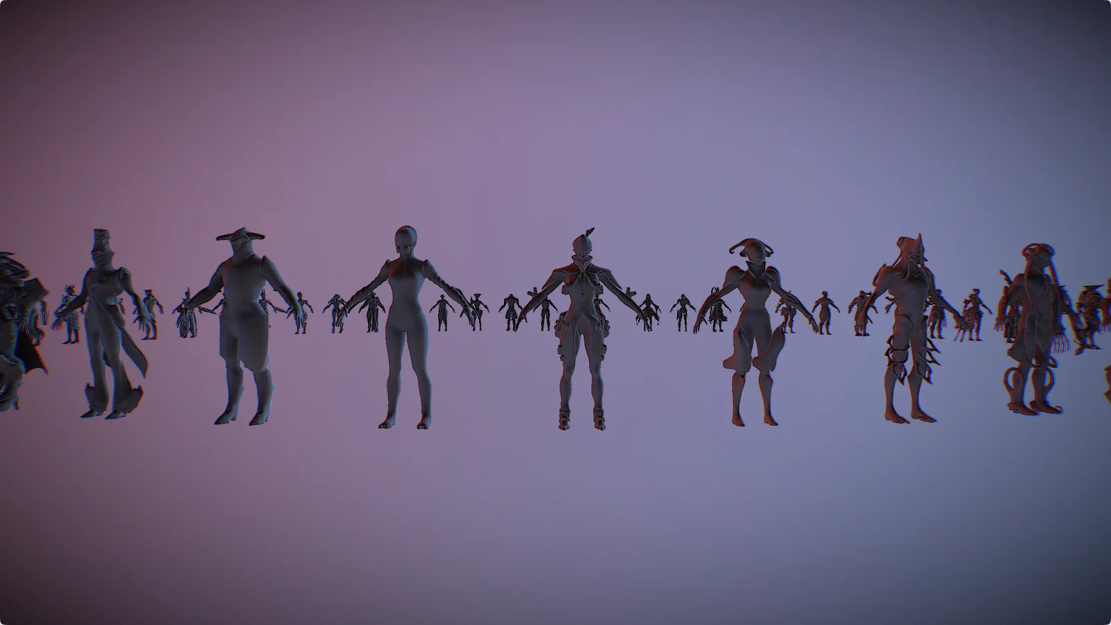 52 Monsters Base Meshes screenshot 4