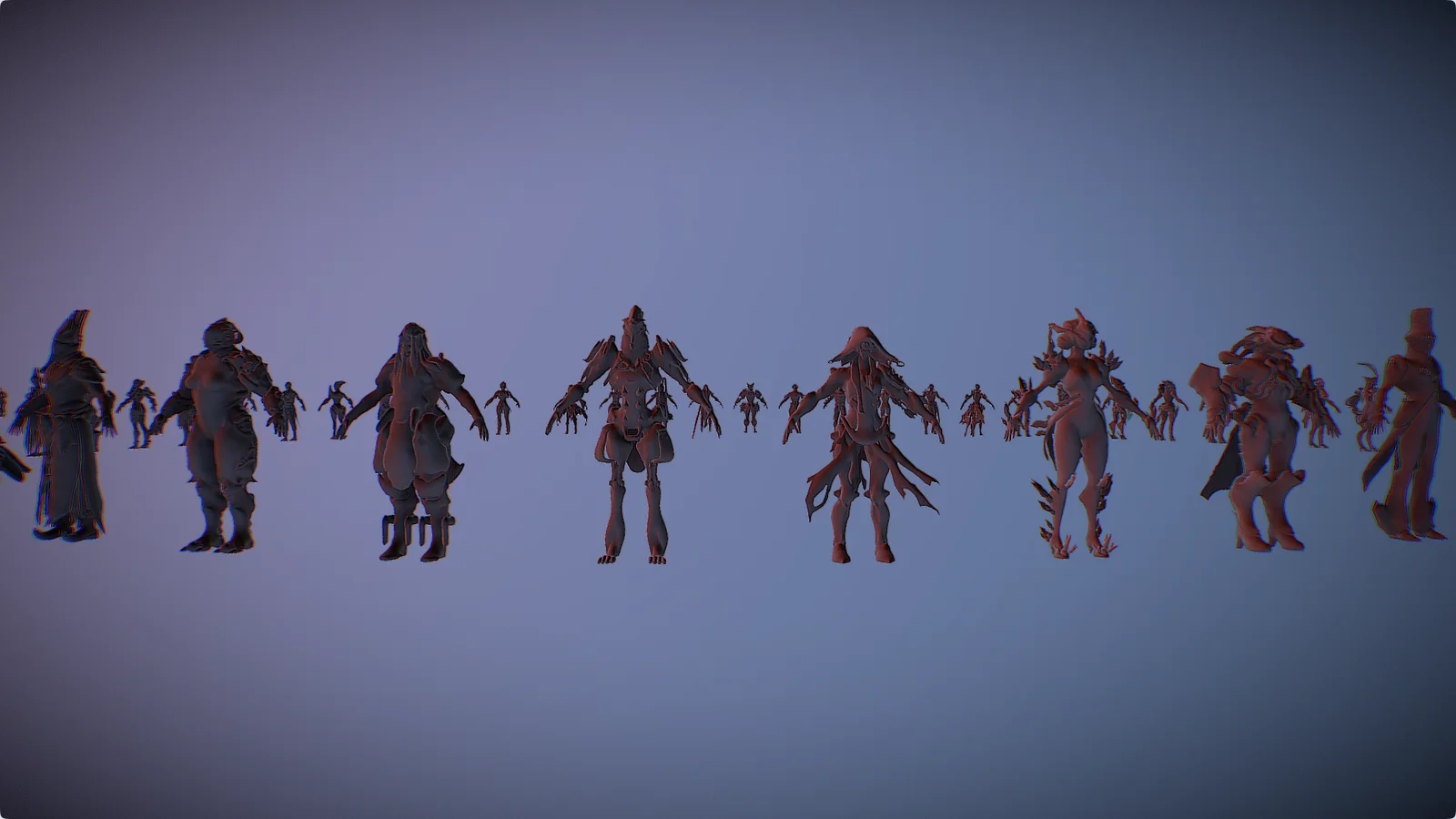 52 Monsters Base Meshes screenshot 5
