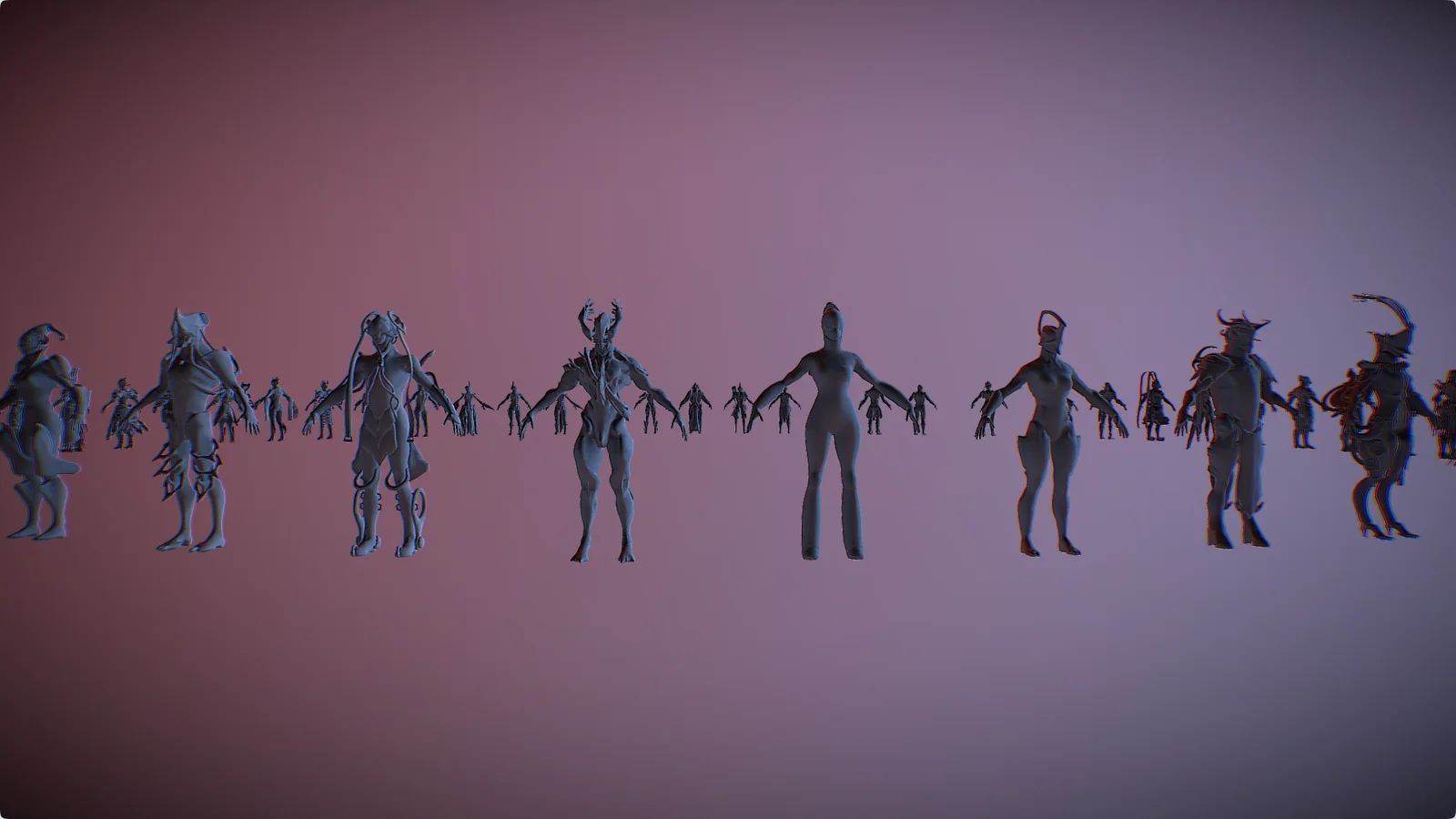 52 Monsters Base Meshes screenshot 6