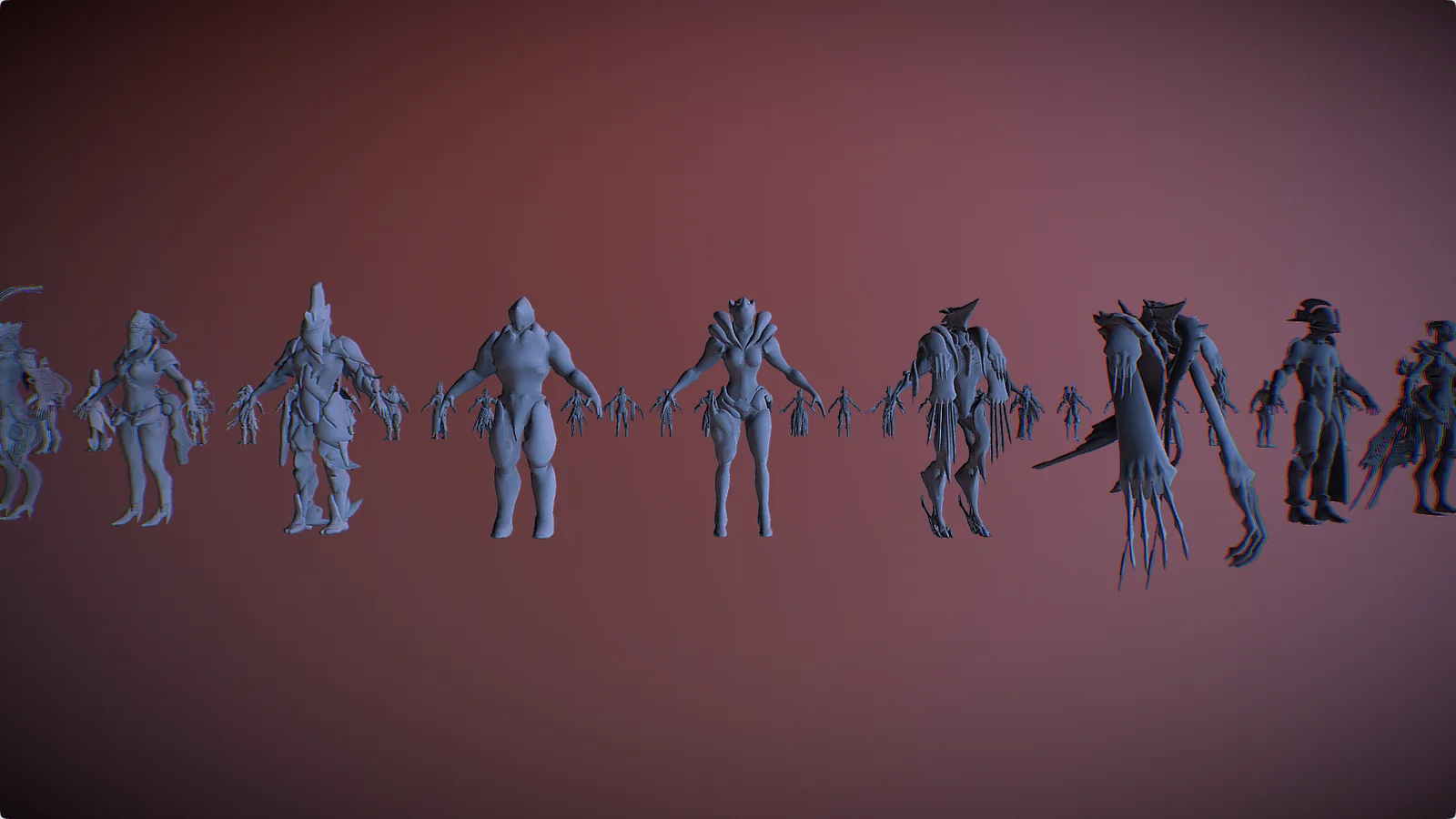 52 Monsters Base Meshes screenshot 7