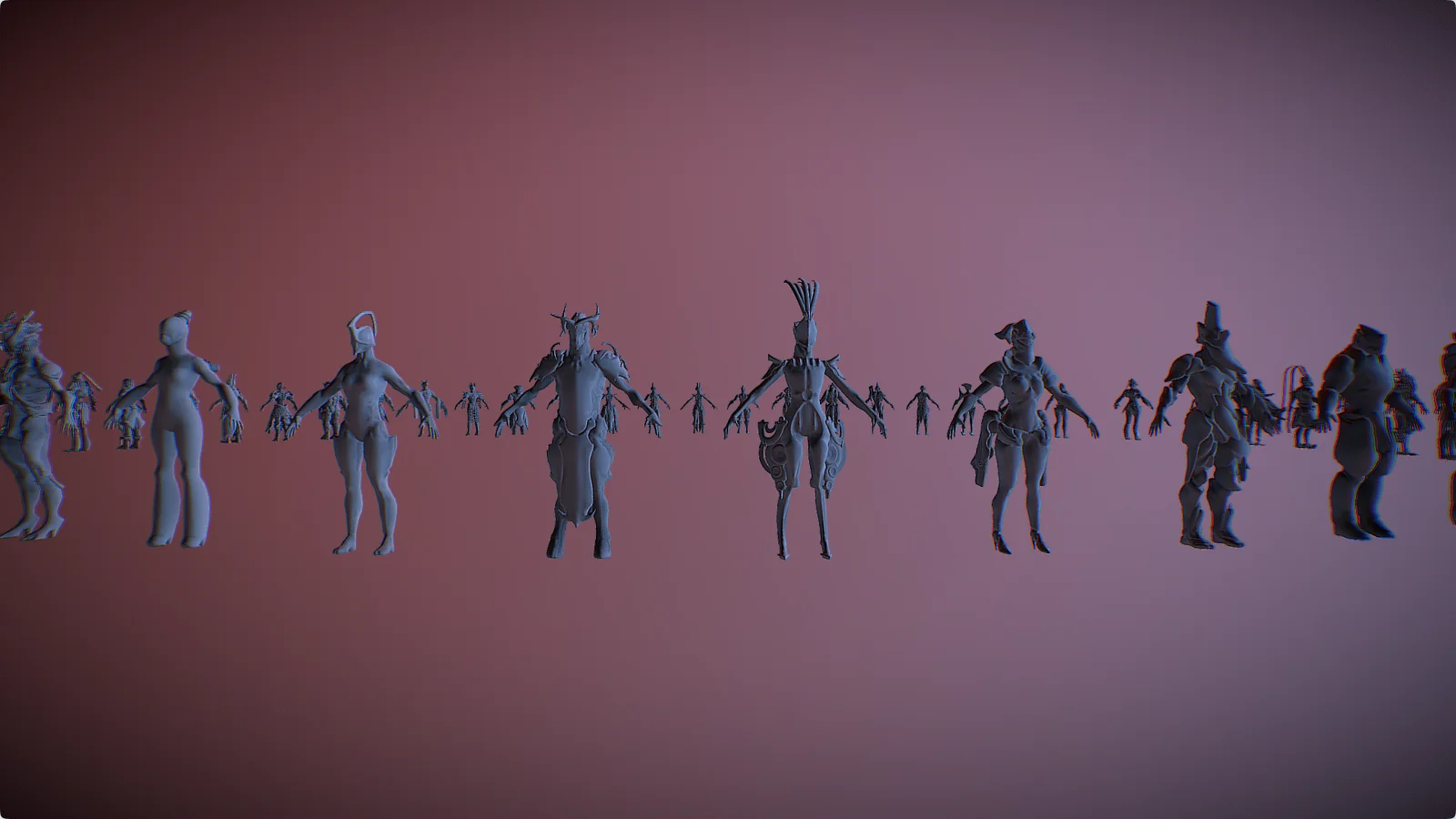 52 Monsters Base Meshes screenshot 8