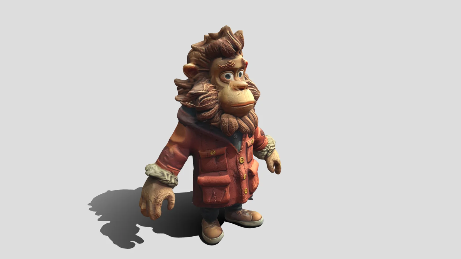 Animated Cartoon Gorilla screenshot 6