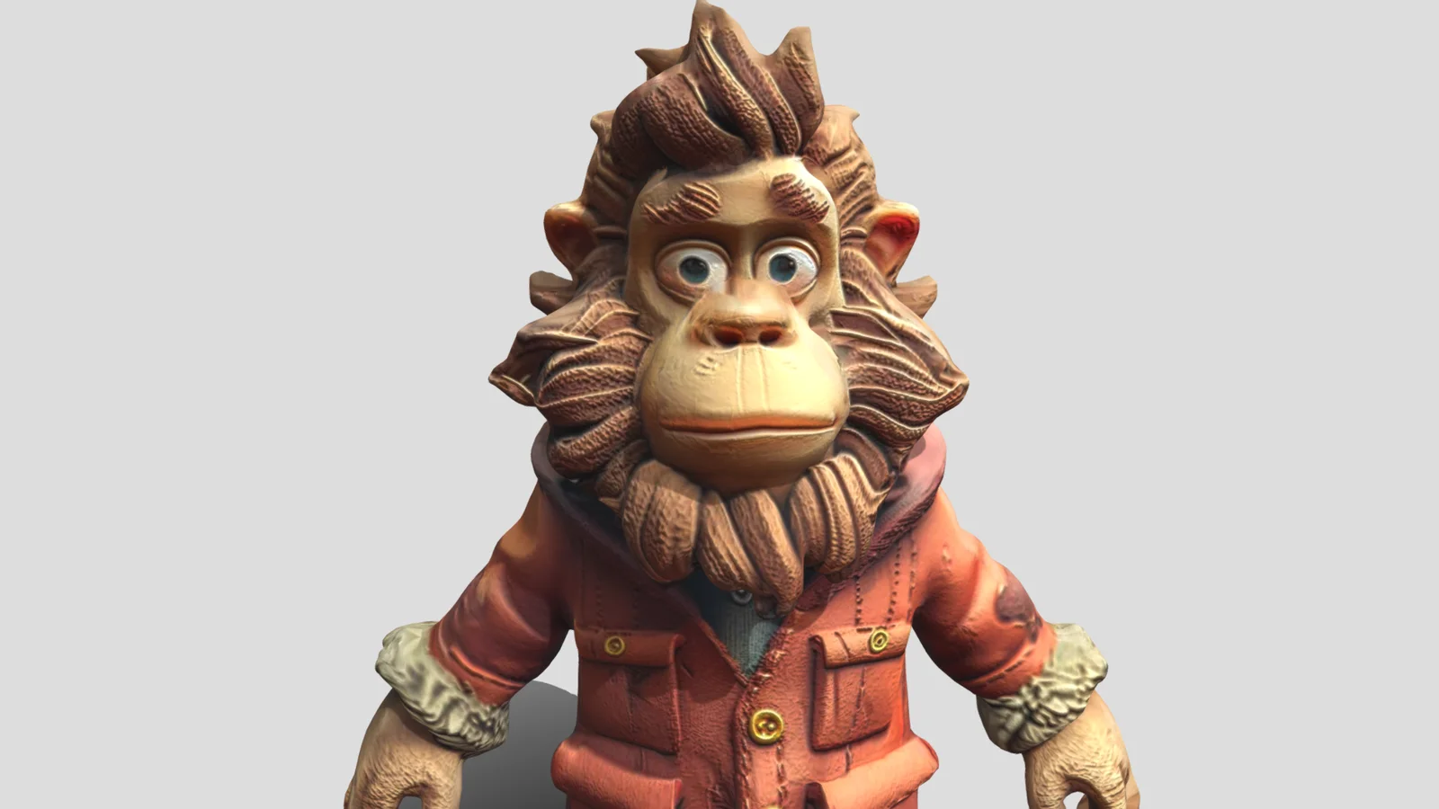 Animated Cartoon Gorilla screenshot 7