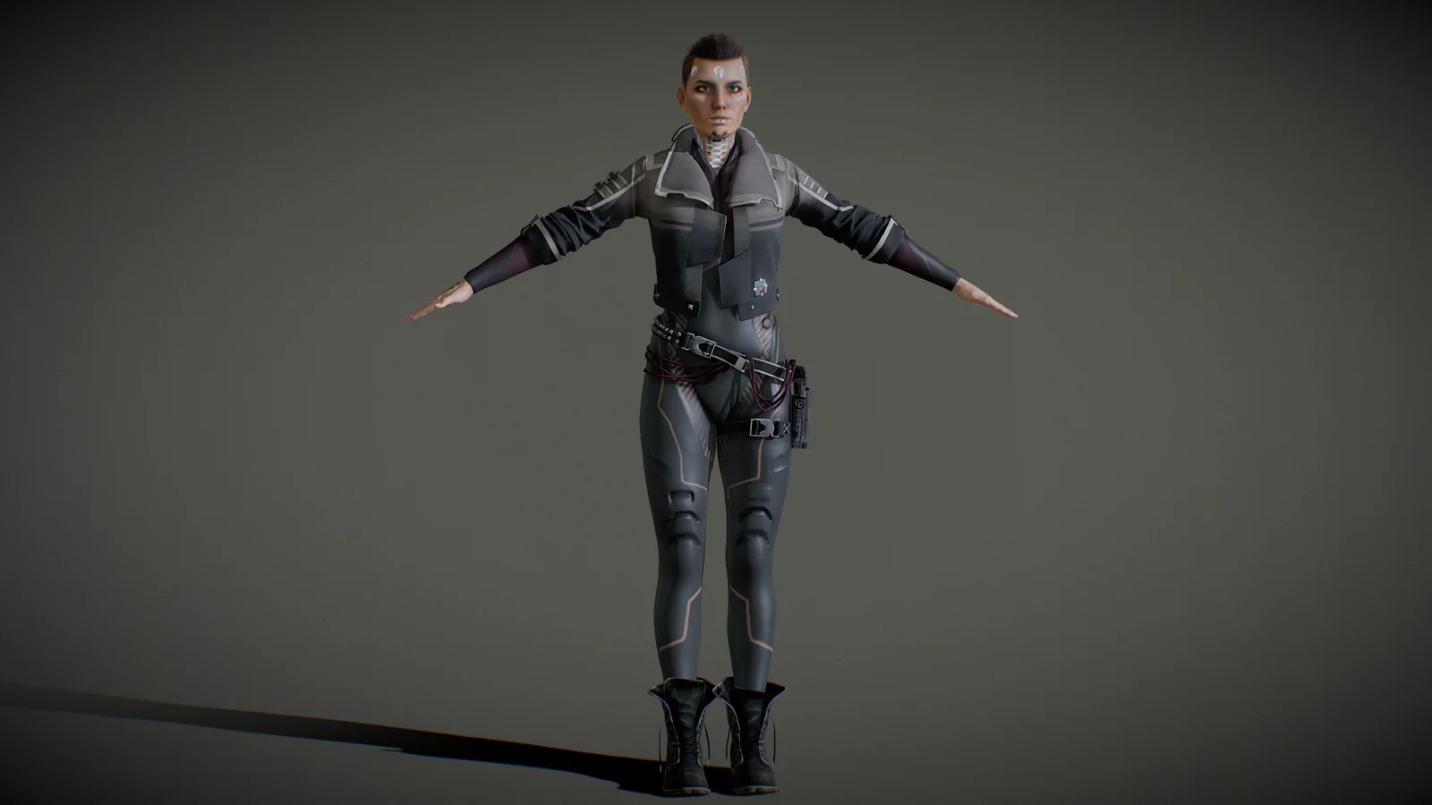 Animated Cyber Woman screenshot 2