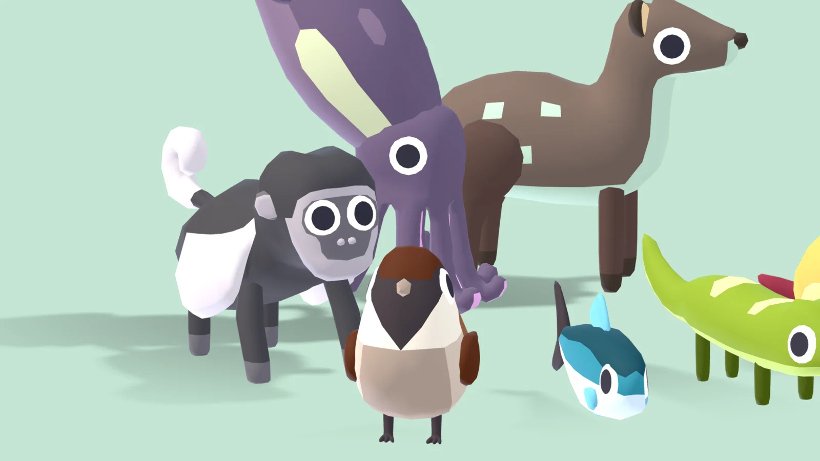 Animated Low Poly Animals screenshot 2