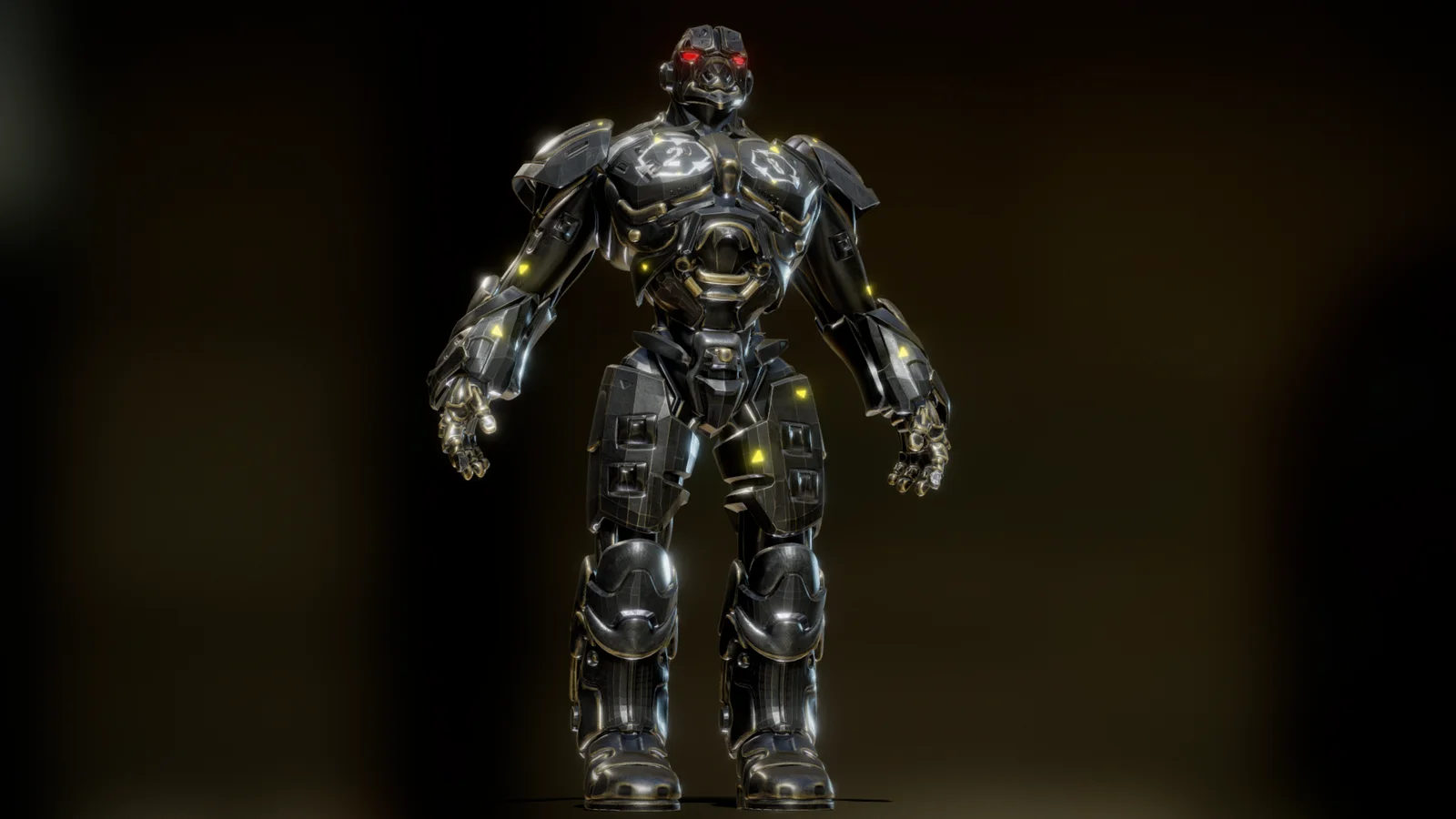 Animated Sci-Fi Robot screenshot 2