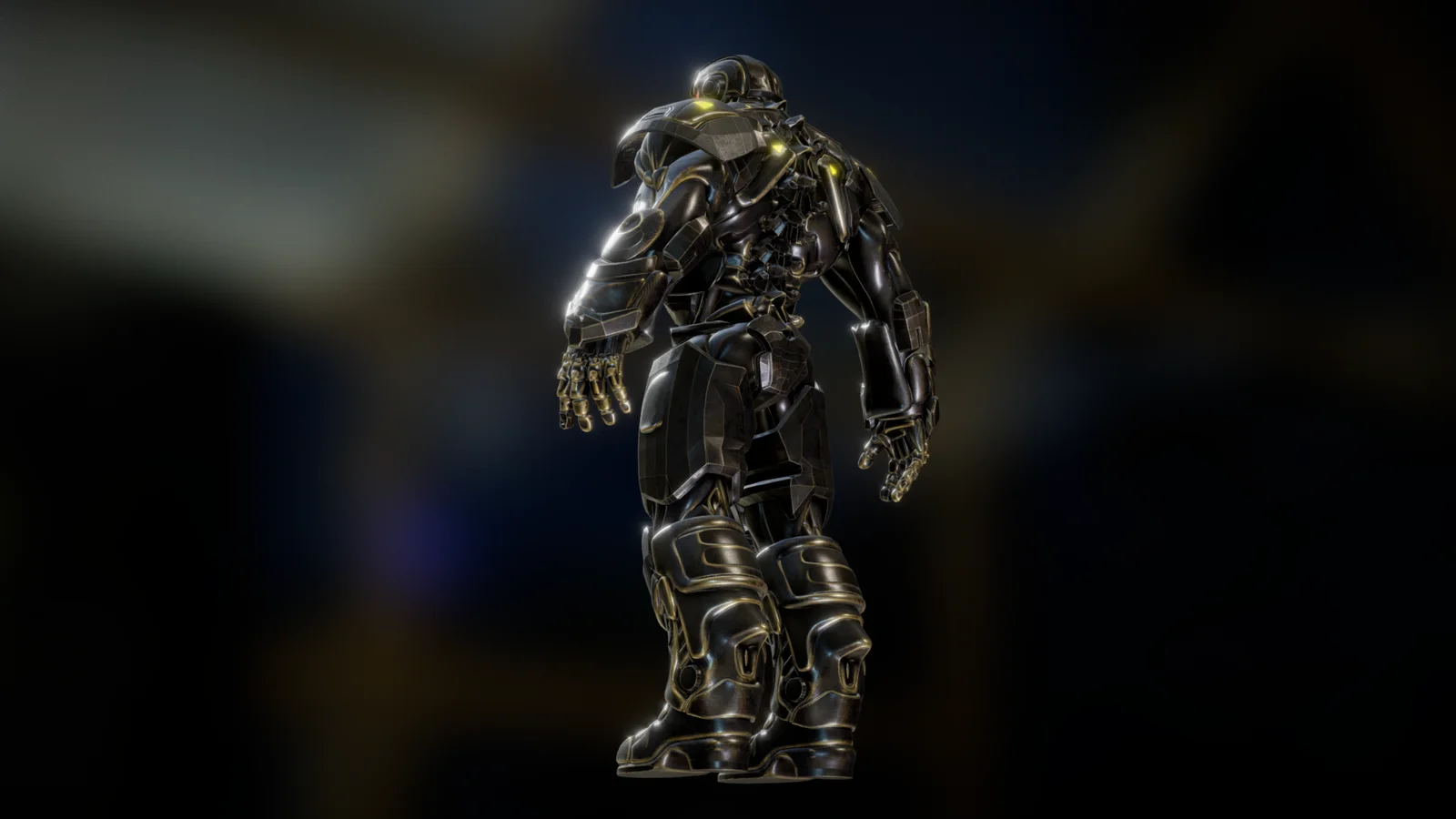 Animated Sci-Fi Robot screenshot 8