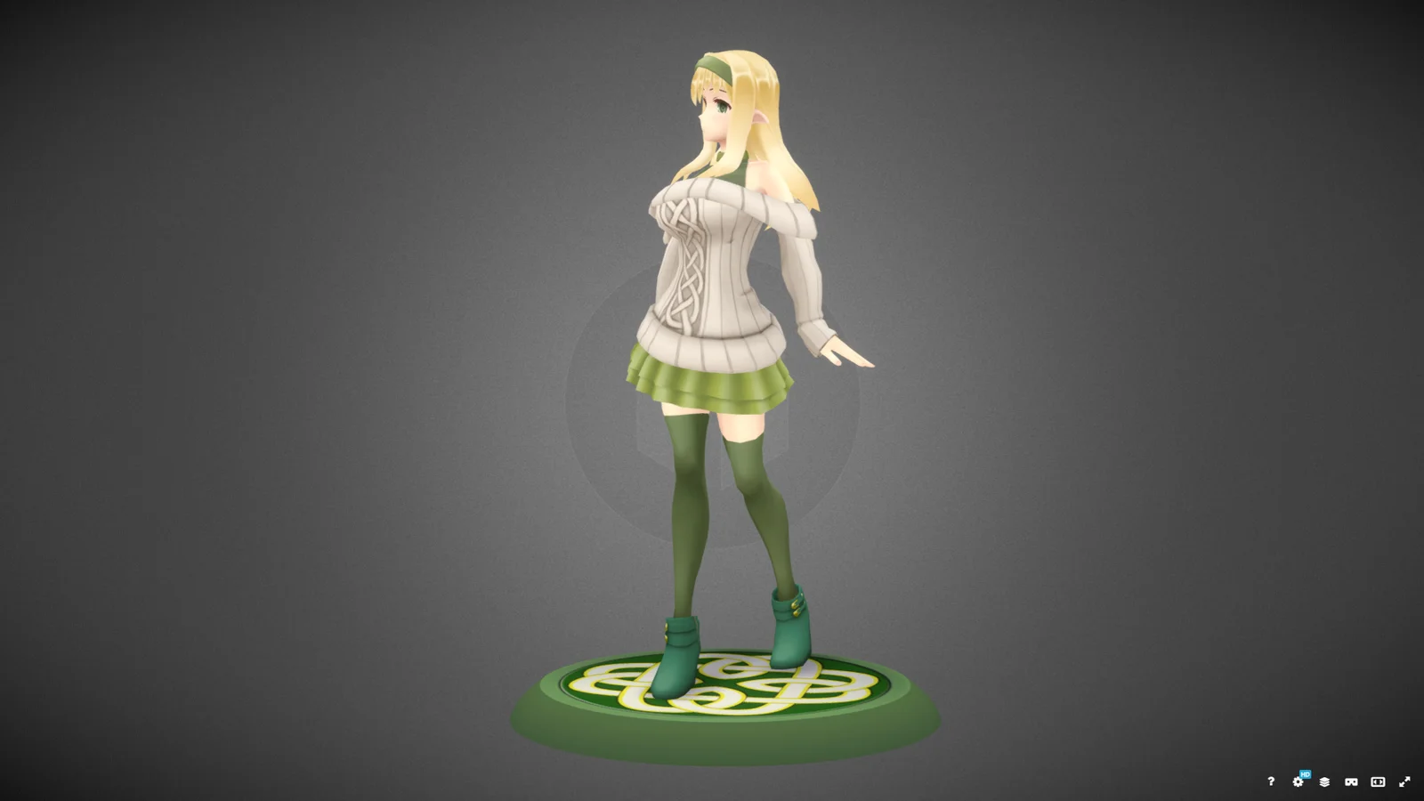 Anime Elf Girl screenshot 2