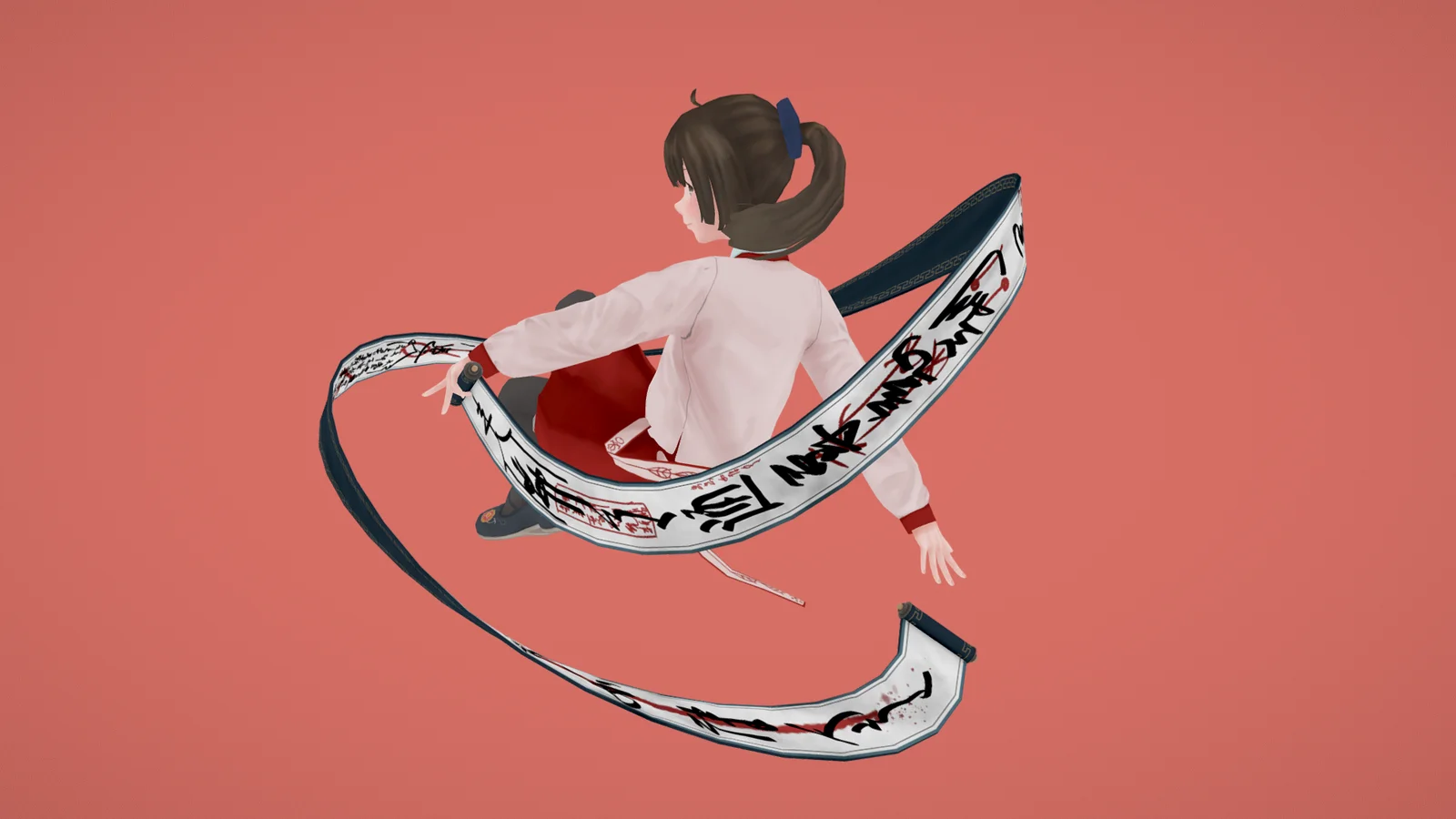 Anime Young Priestess screenshot 2