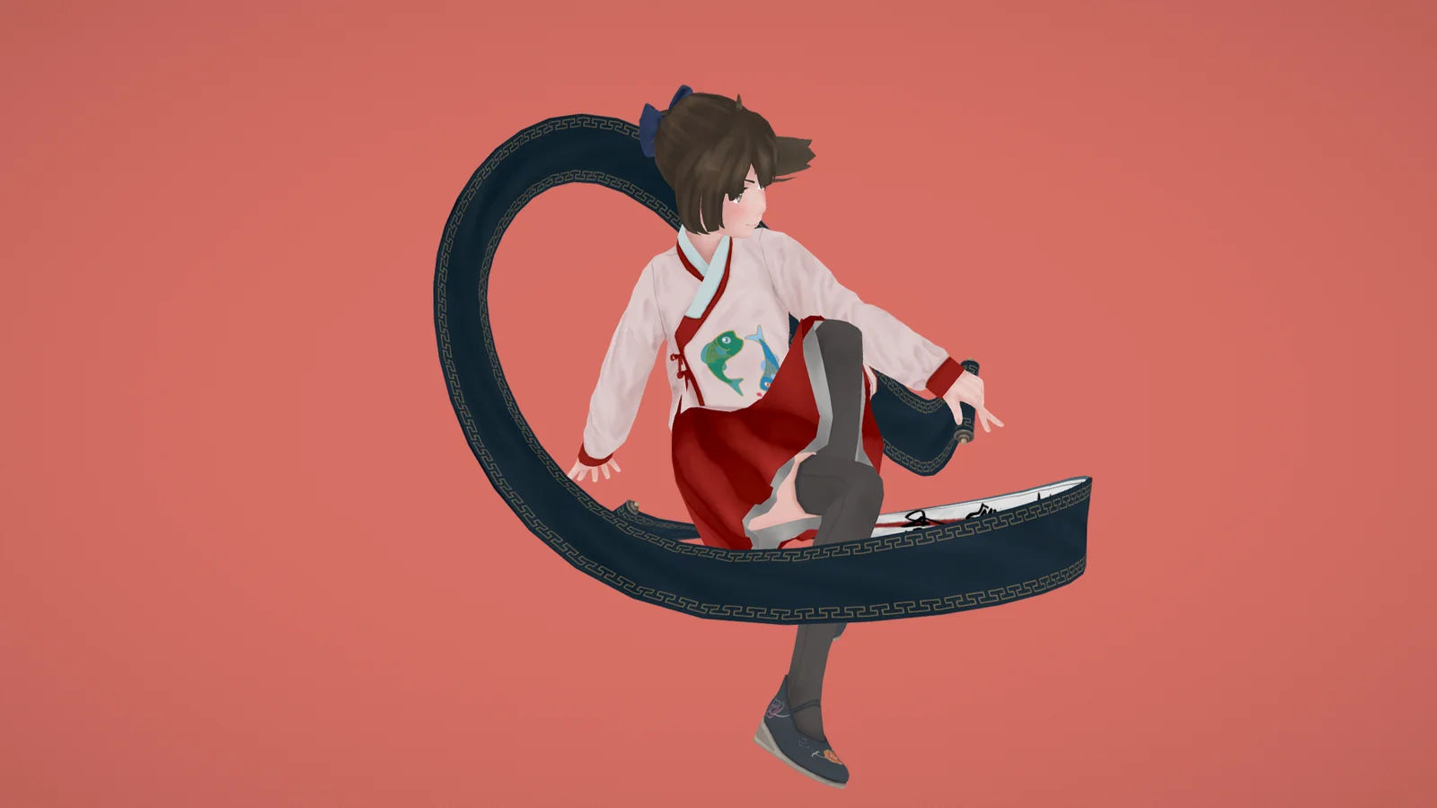 Anime Young Priestess screenshot 5