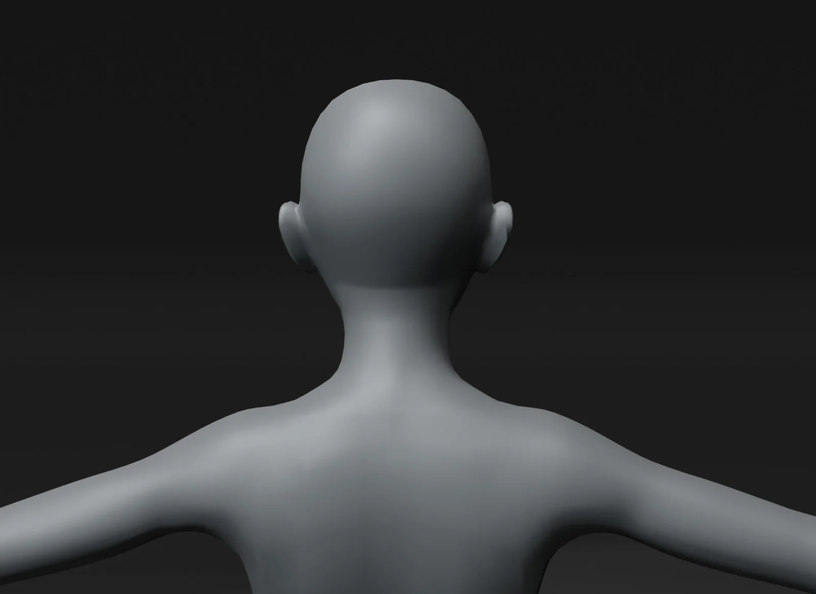 Boy Kid Body Base Mesh screenshot 8