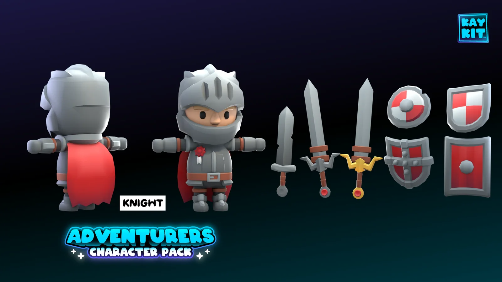 Animated Adventurers Character Pack screenshot 2