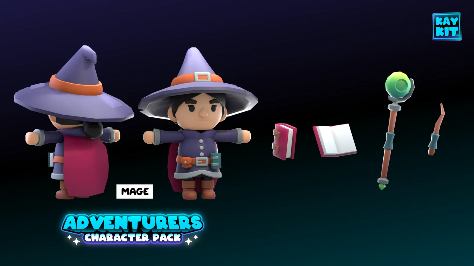 Animated Adventurers Character Pack screenshot 3