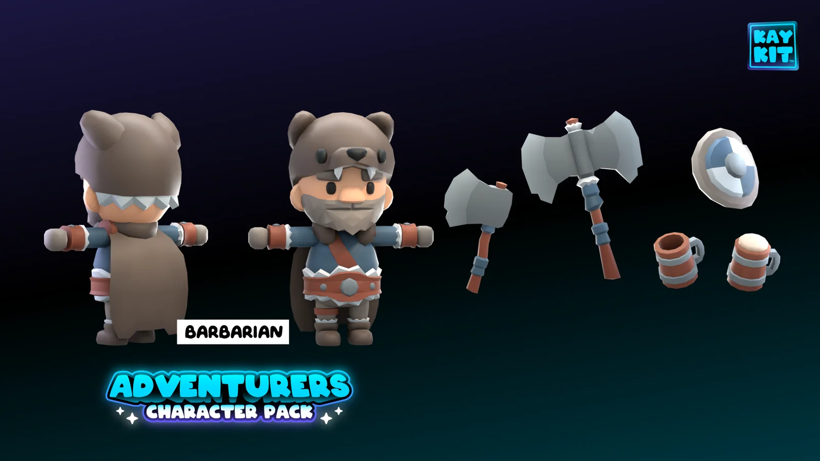 Animated Adventurers Character Pack screenshot 4