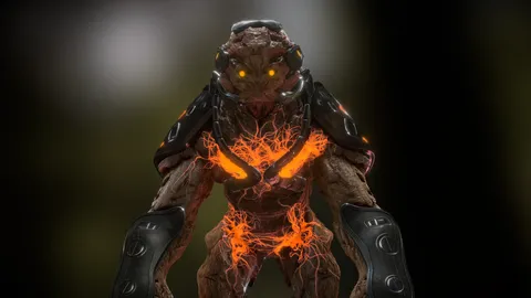 Cyber Creature - Blender 3d models