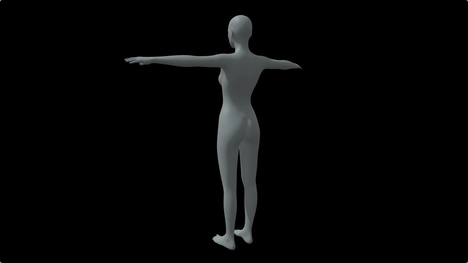 Female Body Base Mesh 2 screenshot 4