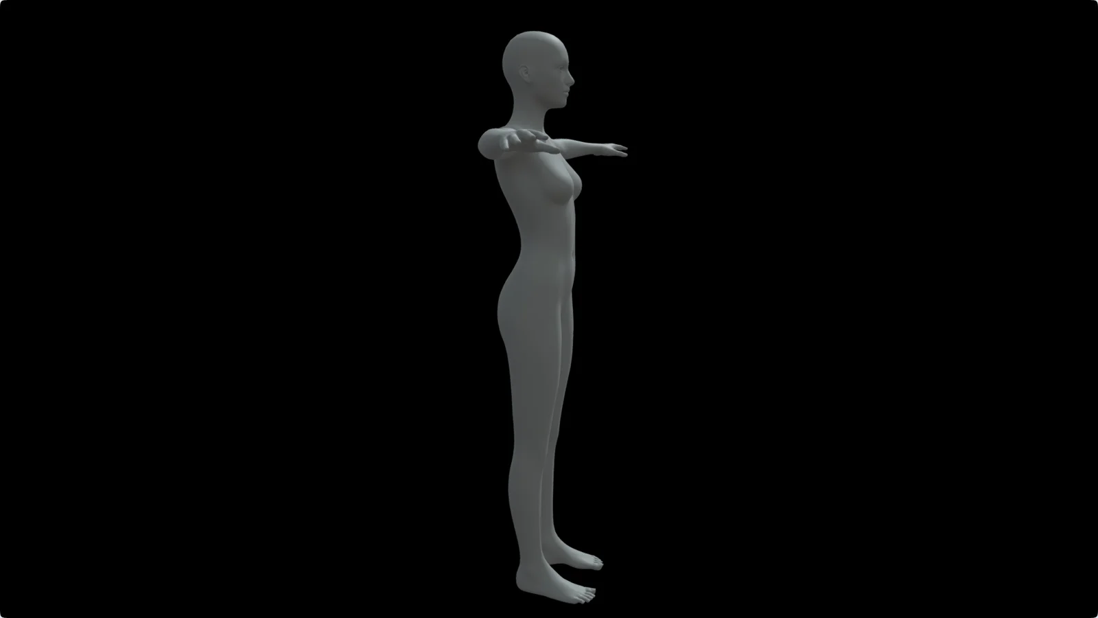 Female Body Base Mesh 2 screenshot 6