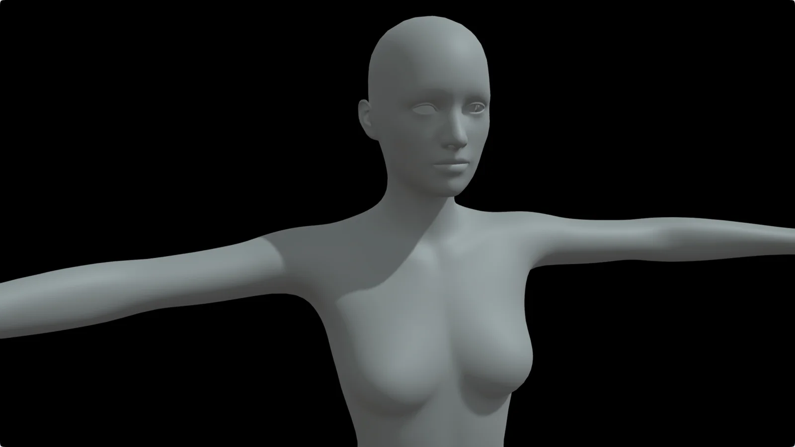 Female Body Base Mesh 2 screenshot 8