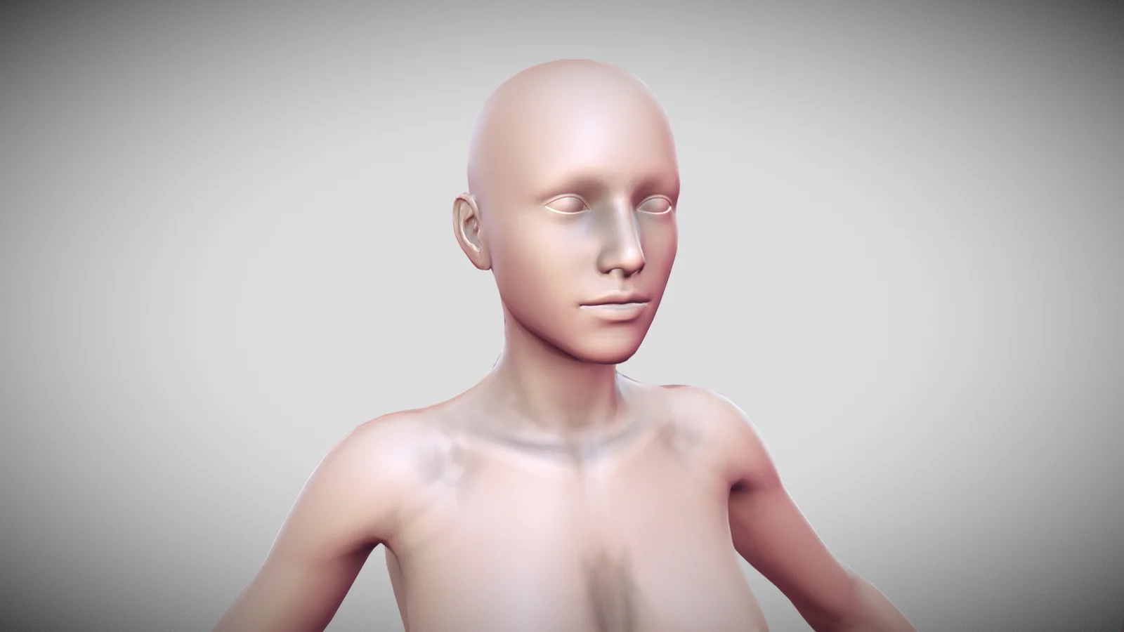 Female Body Base Mesh screenshot 8