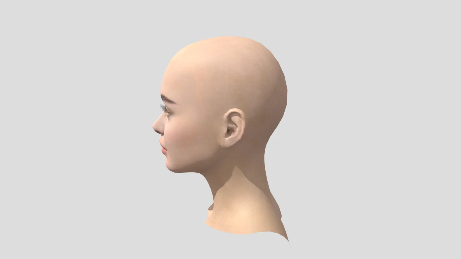 Female Head screenshot 5