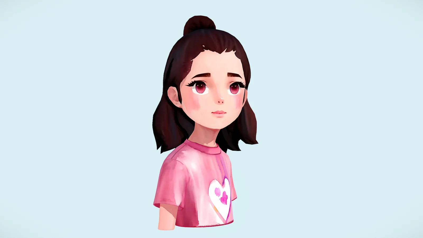 Handpainted Anime Girl screenshot 6