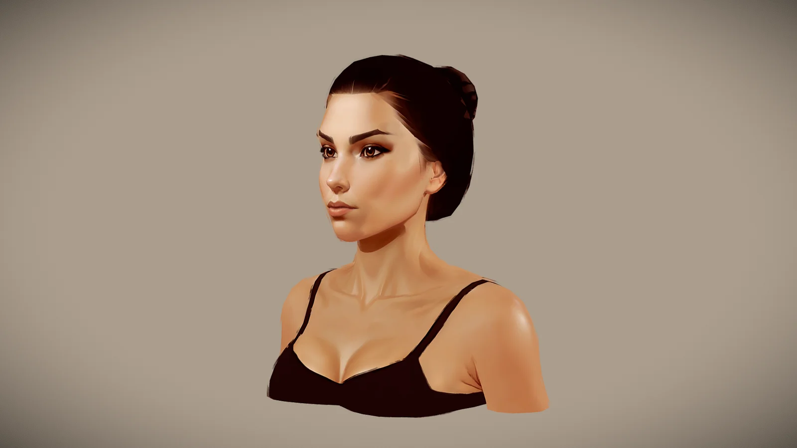 Handpainted Girl screenshot 2