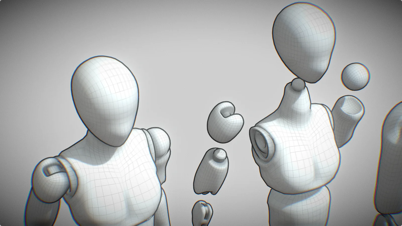 Male Ball Joint Doll Basemesh screenshot 5