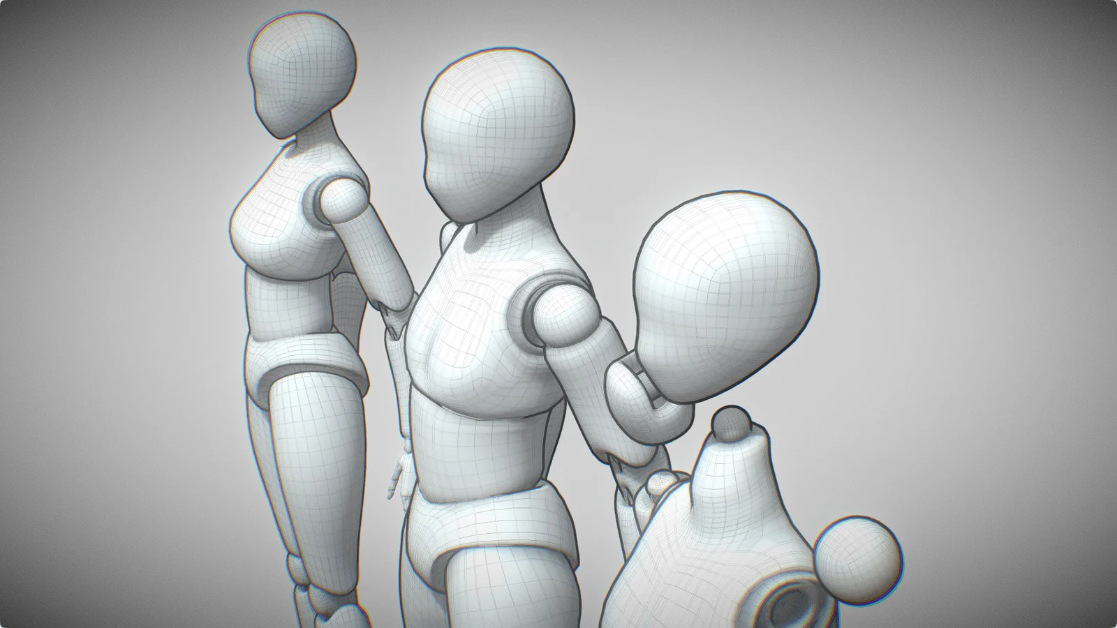 Male Ball Joint Doll Basemesh screenshot 6