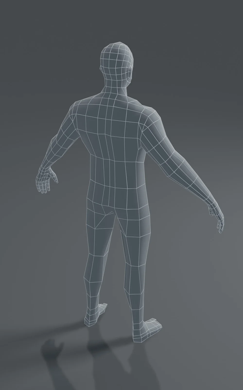 Male Body Base Mesh screenshot 5
