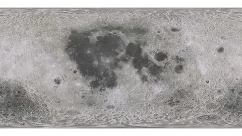 Moon 8k Textures - Blender textures & materials
