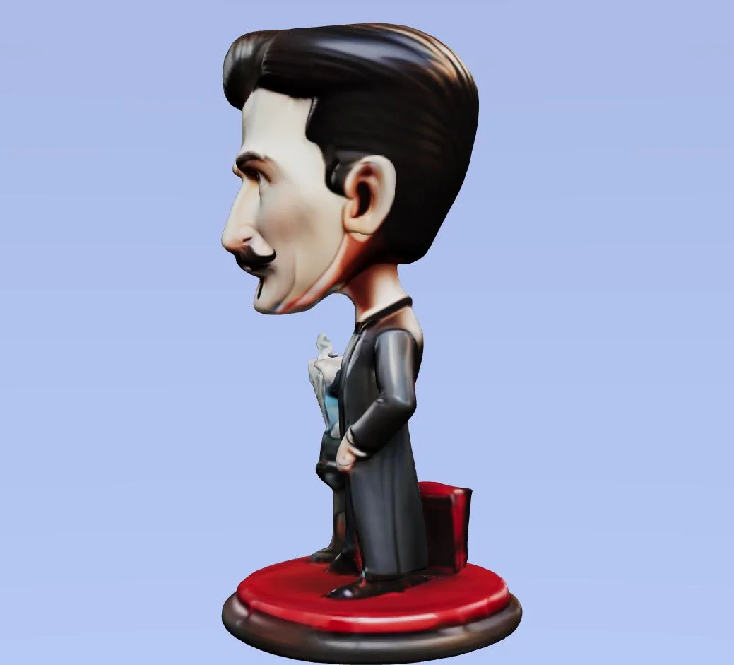 Nikola Tesla Cartoon screenshot 2