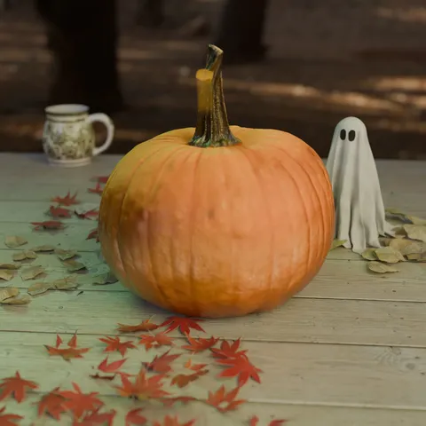 Pumpkin Scan - Blender 3d models