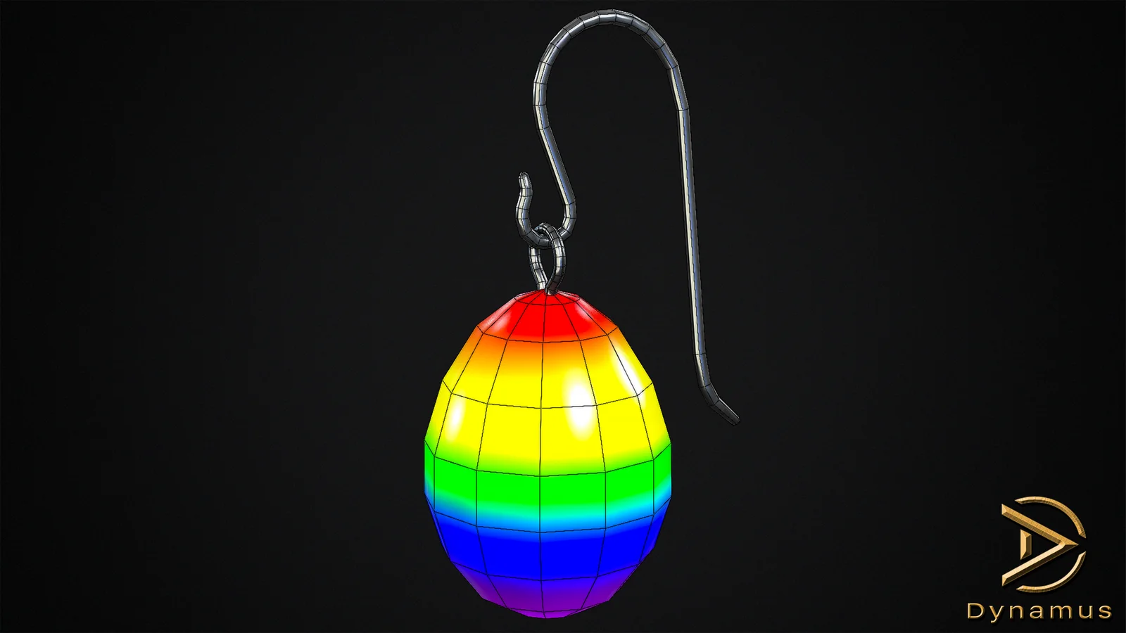 Rainbow Egg Earrings screenshot 3