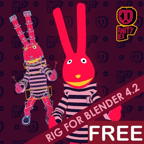 Bodoque 31 Minutos Rig - Blender 3d models