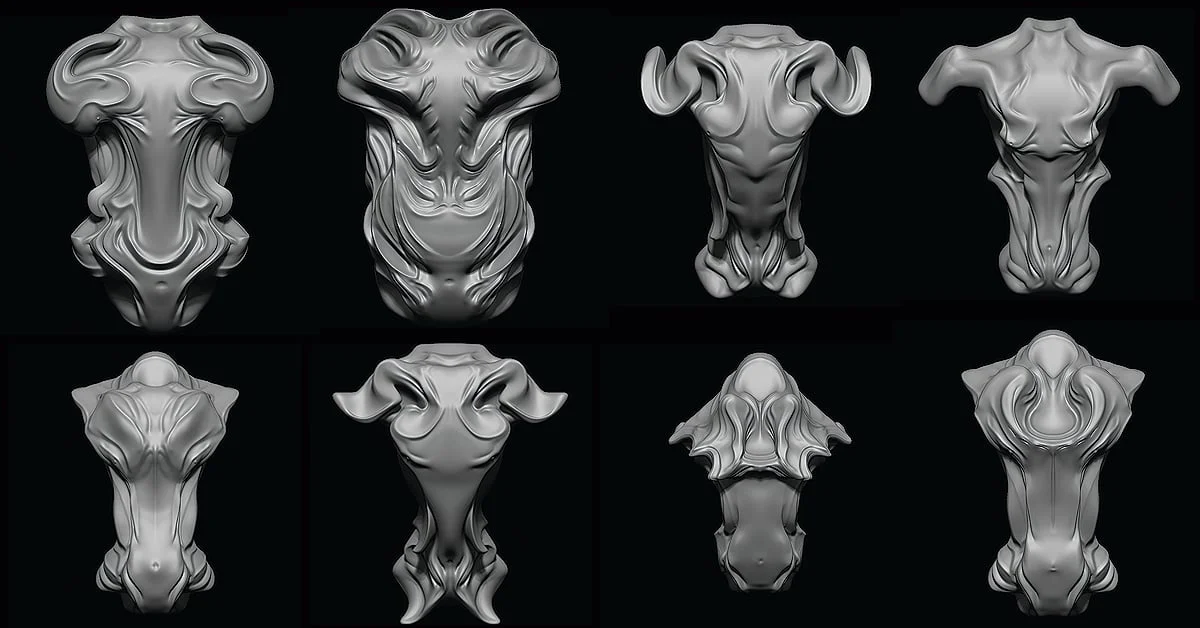 Creature Busts Sample screenshot 3