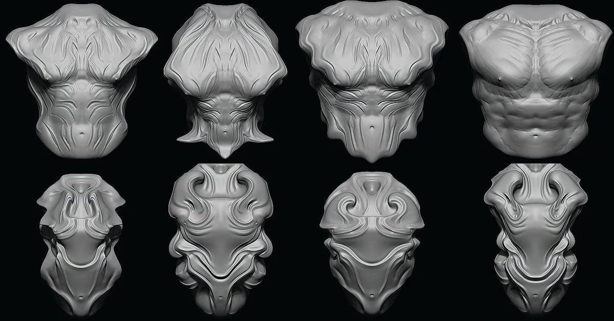 Creature Busts Sample screenshot 4