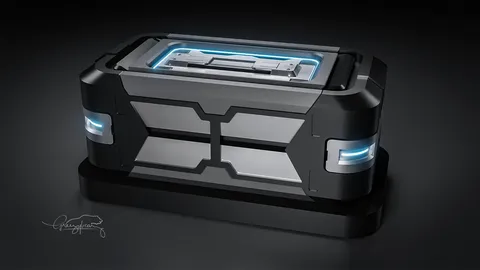 Sci-Fi Crate - Blender 3d models