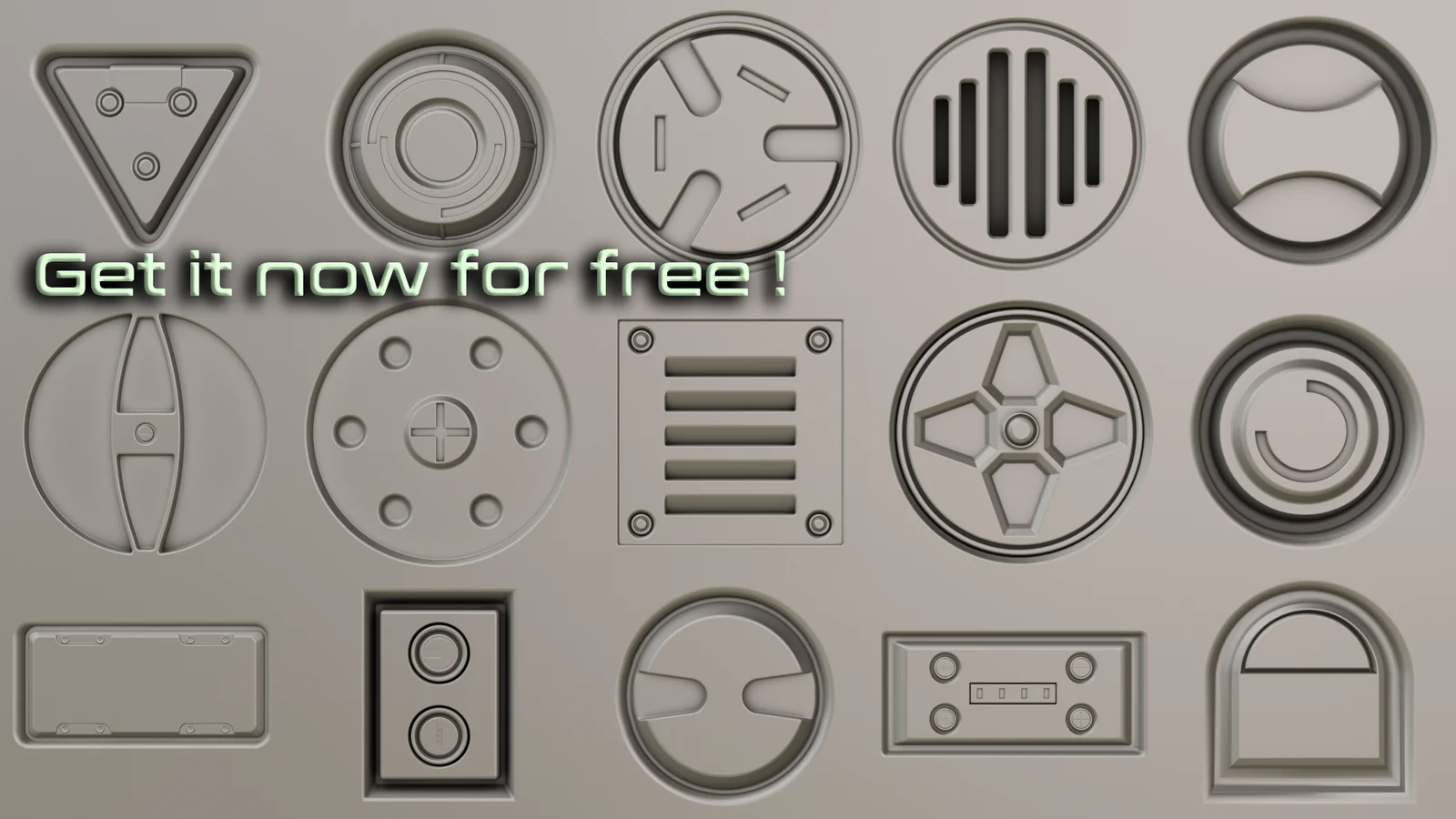 Sci-Fi Decal Pack screenshot 5